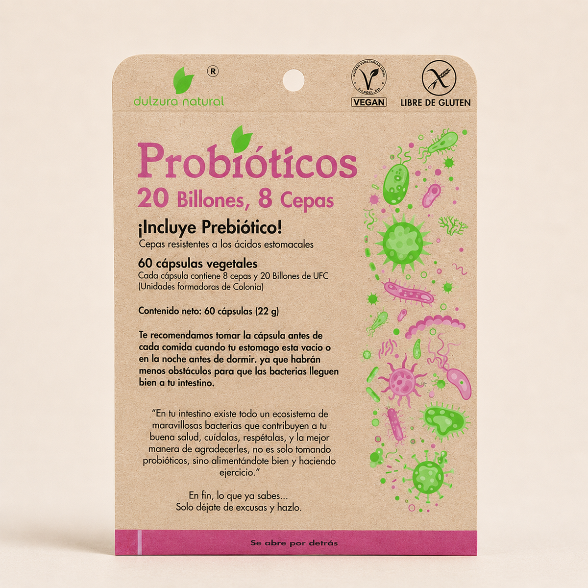 Probióticos 20 Billones - Cápsulas