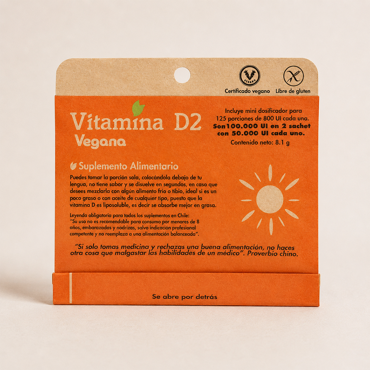 Vitamina D2 - Dulzura Natural