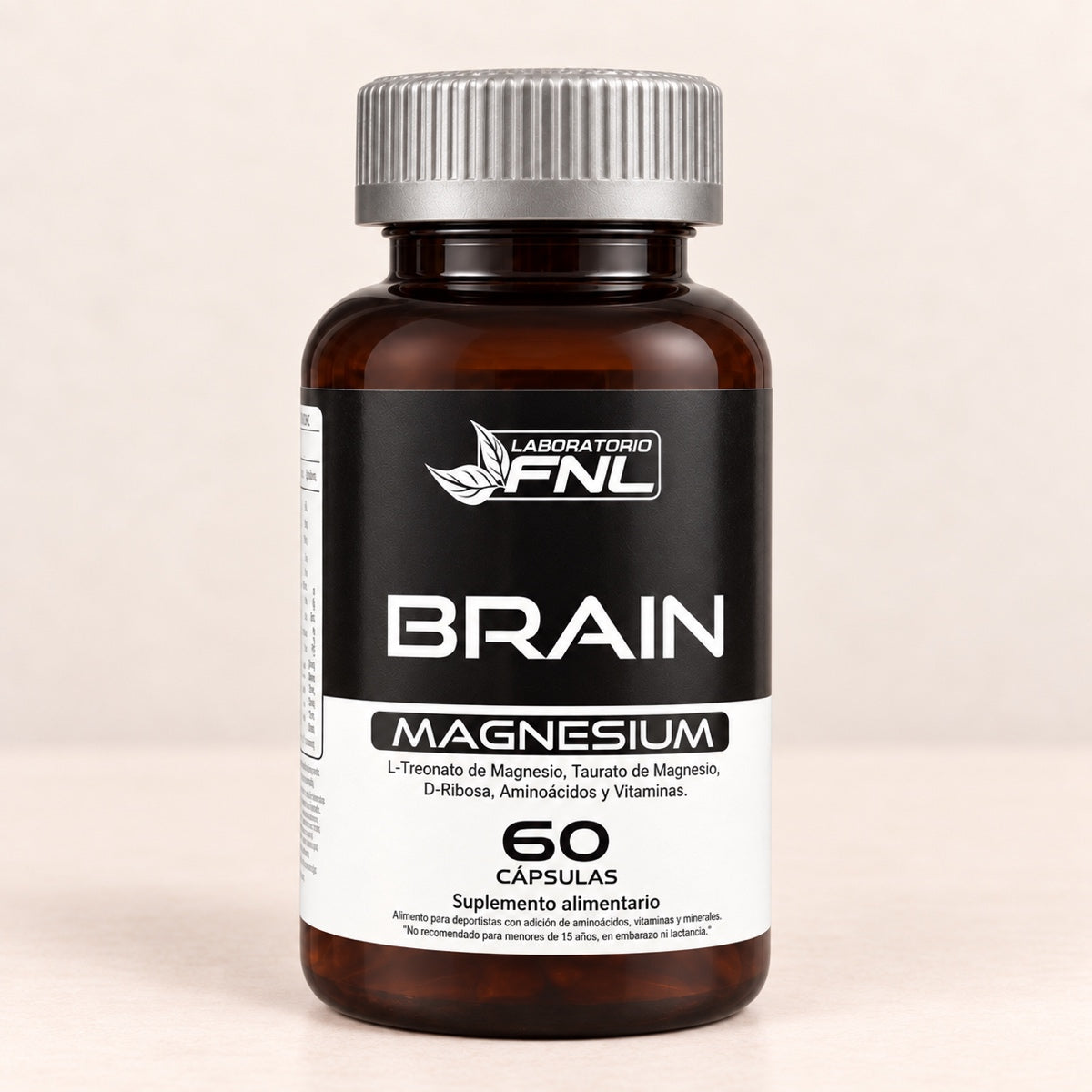 Brain Magnesium FNL, 60 cápsulas, frasco solo