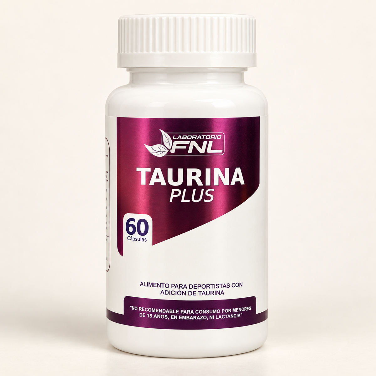 Taurina Plus FNL, frasco de 60 cápsulas