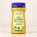 Vitamina D3 Puritan’s Pride, 60 gomitas de sabores frutales