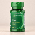 Zinc Puritan’s Pride 25 mg como gluconato de zinc, 100 tabletas