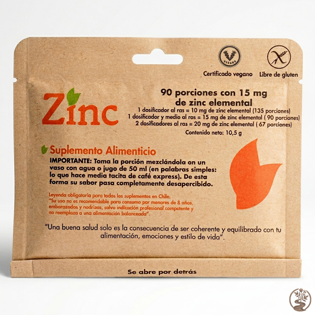 Zinc - Dulzura Natural